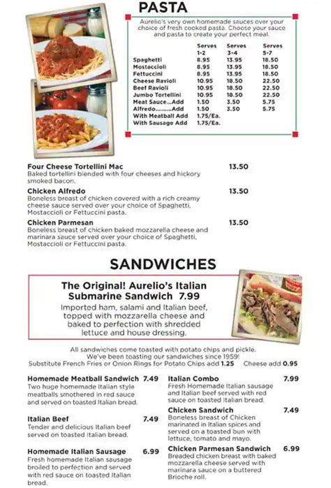 aurelio's near me|aurelio's menu.